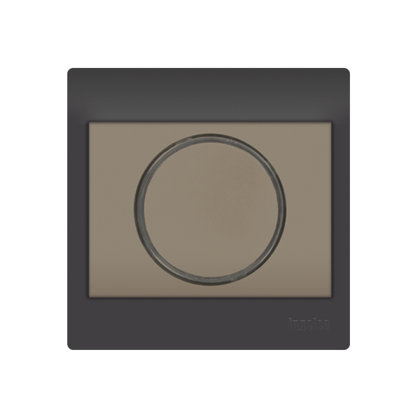 POUSSOIR LUMINEUX MUZIK MARRON 