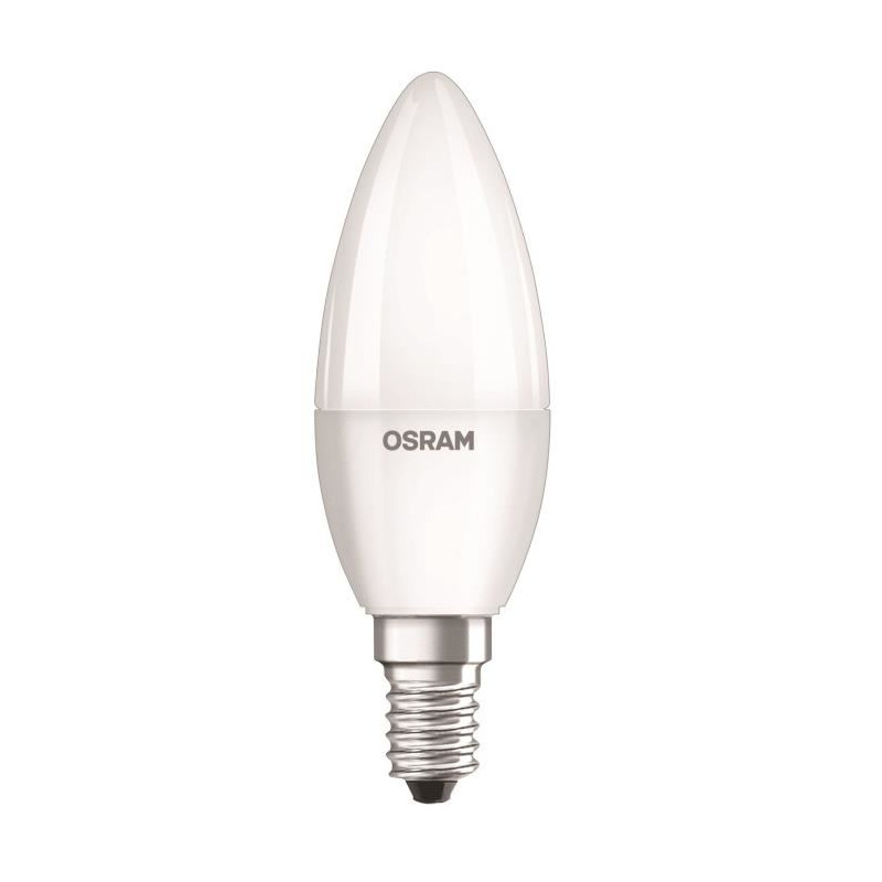 LAMPE LED FLAMME OSRAM E14 5.7W 6500K